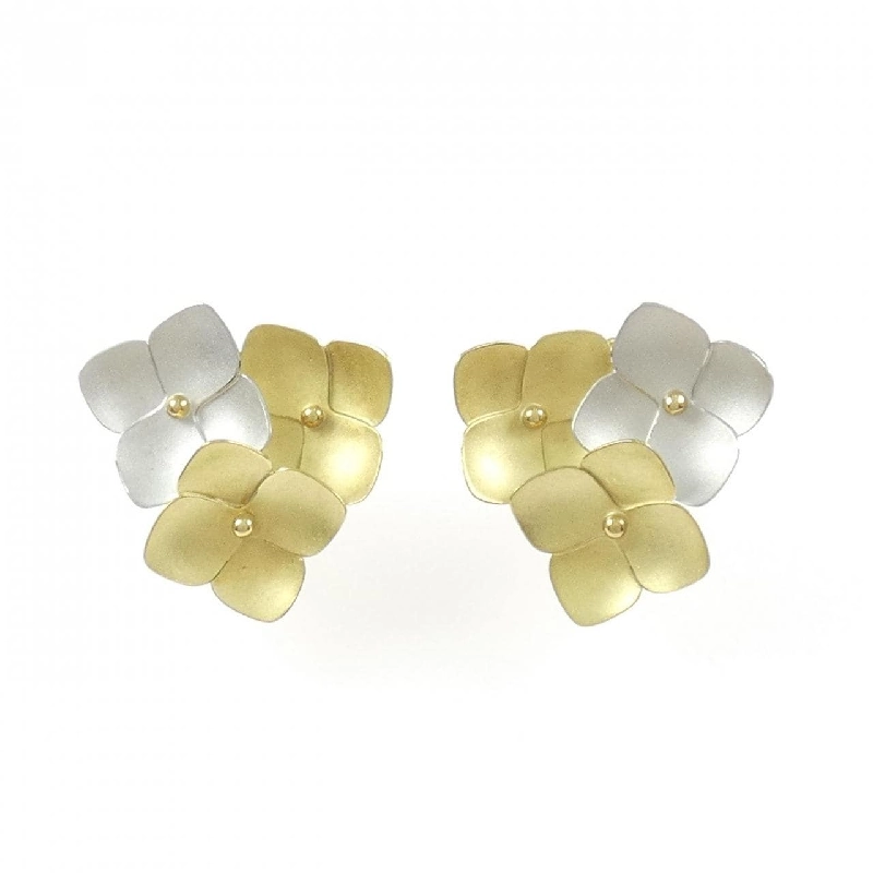 Bông tai hoa K18YG/K14WG - Hàng hiệu Chính hãng 873025