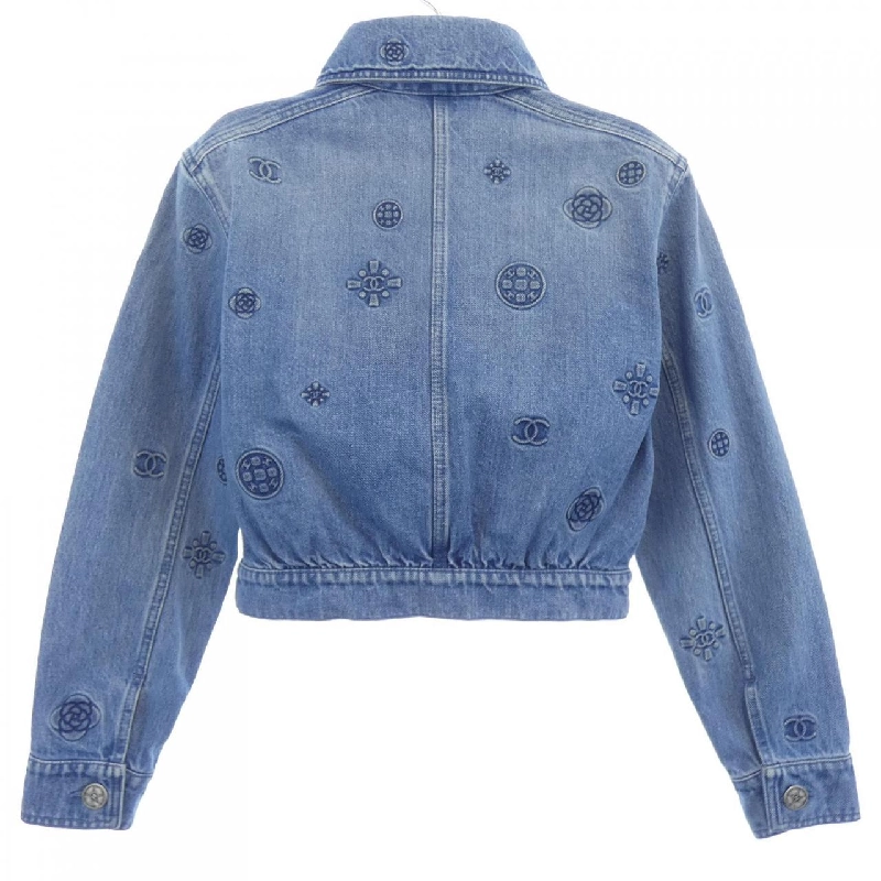 CHANEL P70204V61786 21P Áo khoác denim - Hàng hiệu Authentic 815247