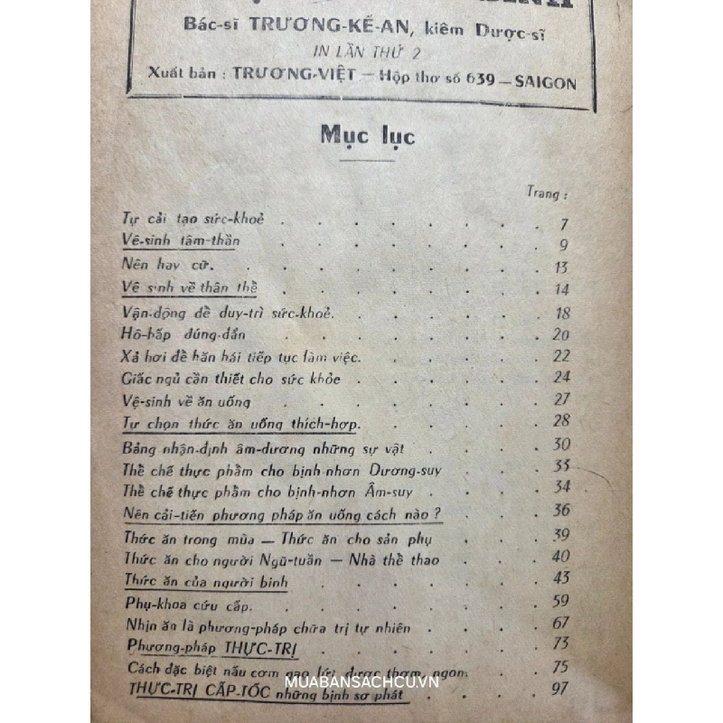 Thuật dưỡng sinh - bác sĩ Trương Kế An kiêm dược sĩ 128157