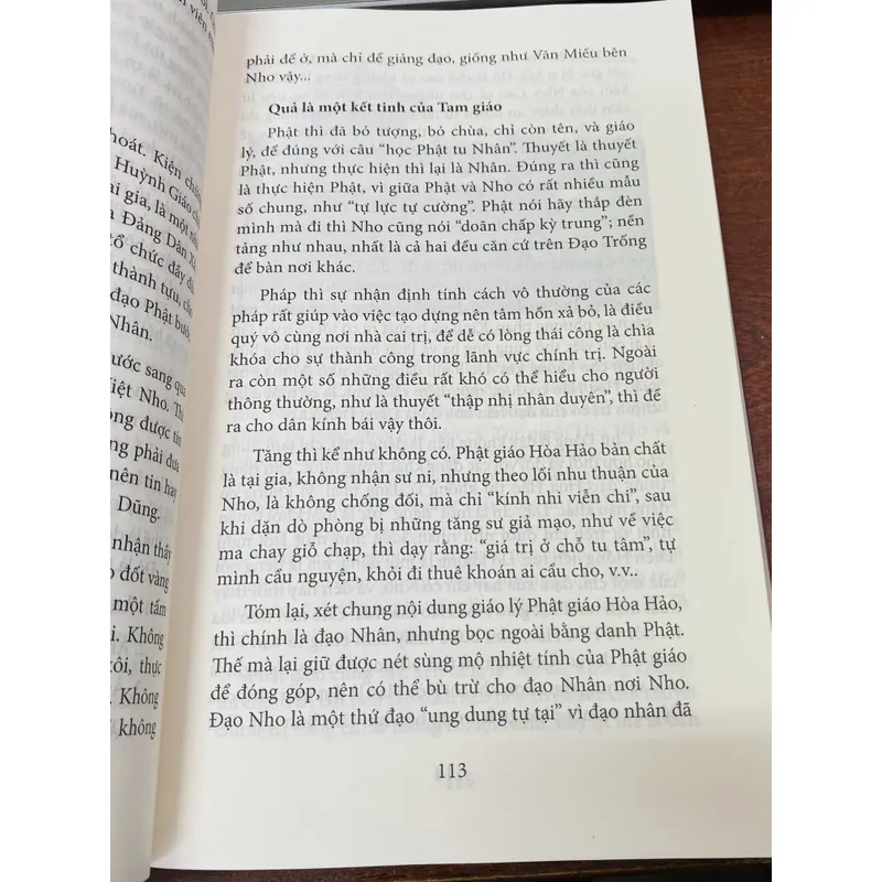 PHẬT GIÁO HÒA HẢO - MỘT TÔN GIÁO CẬN NHÂN TÌNH TRONG LÒNG DÂN TỘC 602982