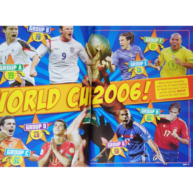 Match football magazine World Cup 2006 26042