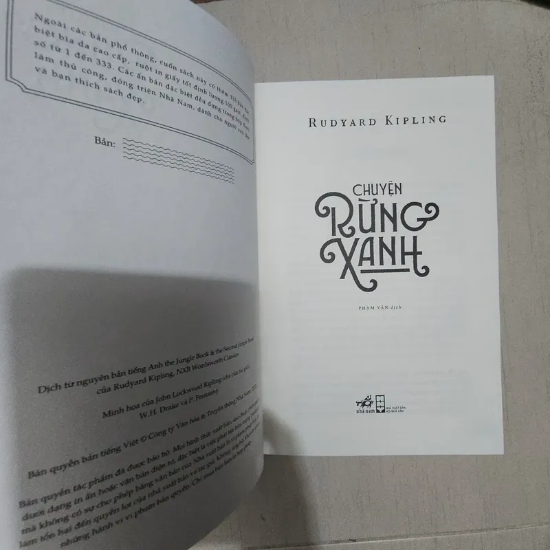 Sách Chuyện rừng xanh 715547