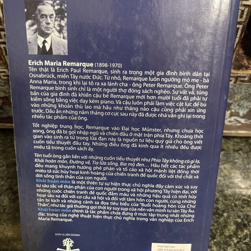 Khải hoàn môn Erich Maria Remarque 787241