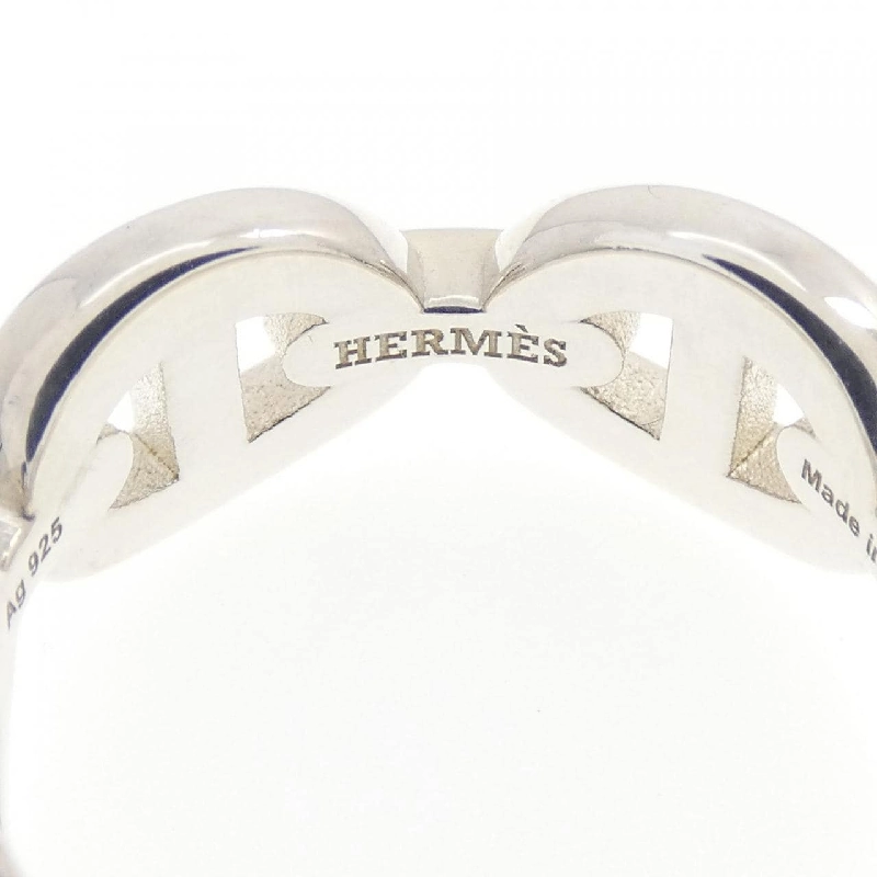 Nhẫn Hàng hiệu Authentic Hermès Chaine d'Ancre 837534