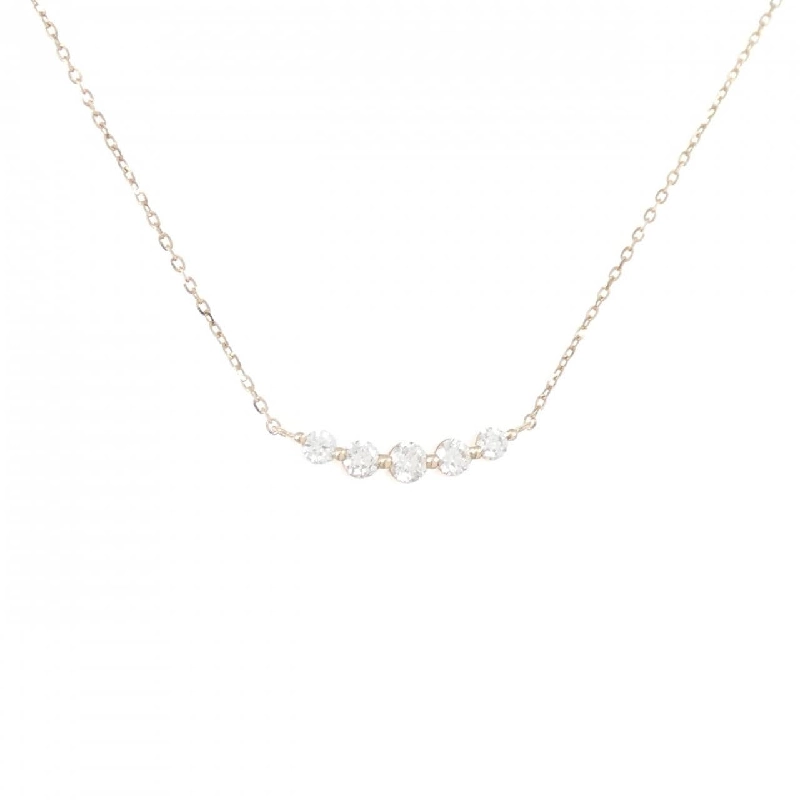 K10PG Dây chuyền kim cương 0.16CT - Hàng hiệu Authentic 857667