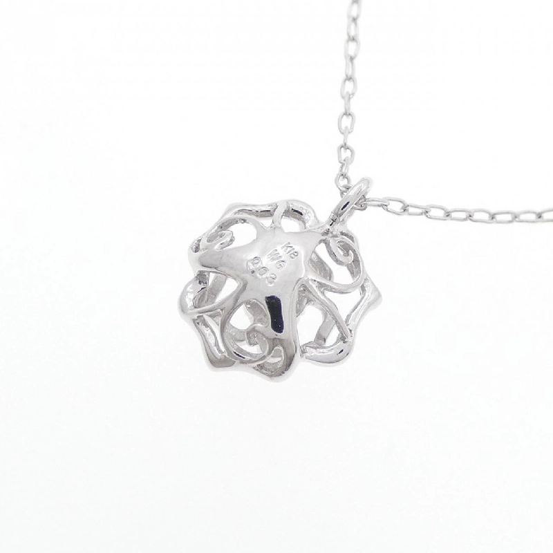 K18WG Rose Diamond Necklace 0.03CT - Hàng hiệu Authentic 859111