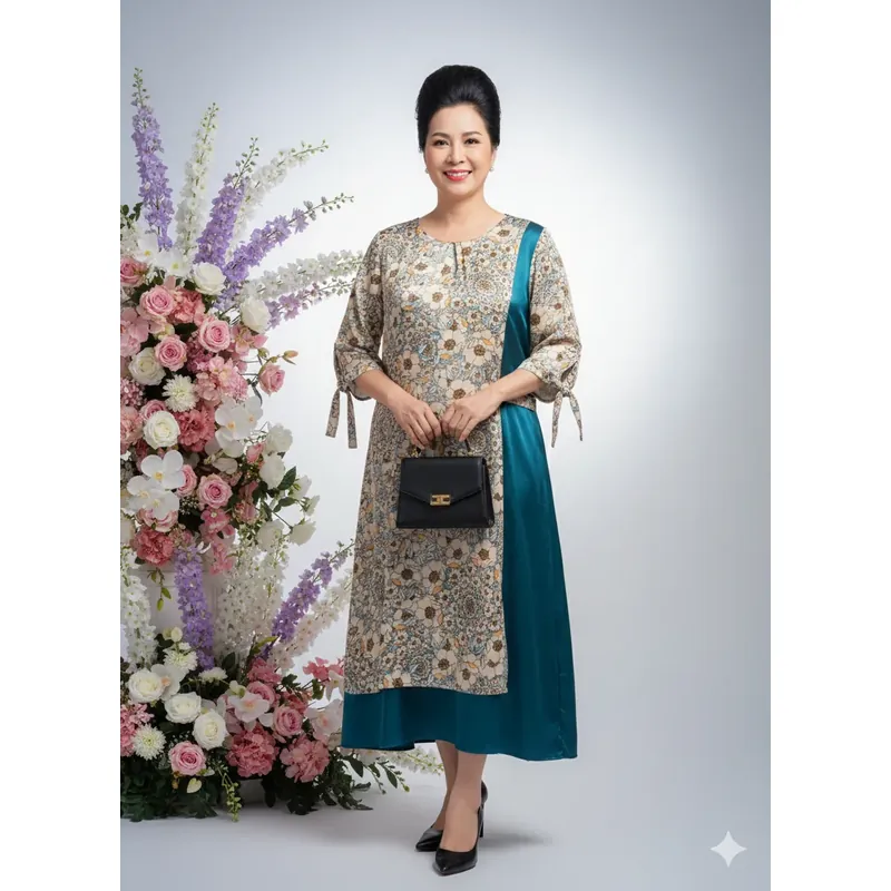 Đầm trung niên thời trang  711716