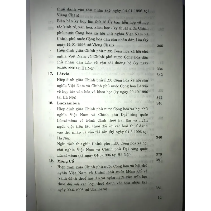 Niên giám các điều ước quốc tế nước cộng hoà xã hội chủ nghĩa Việt Nam ký năm 1996 708735