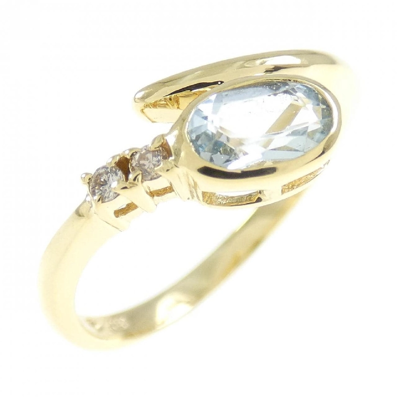 Nhẫn Blue Topaz K18YG - Hàng hiệu Chính hãng 855925