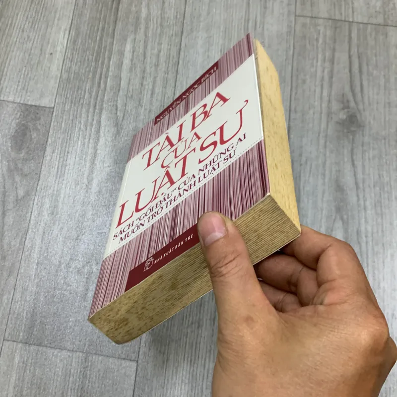 Tài ba của luật sư, sách gối đầu của những ai muốn trở thành luật sư. 7a3 783468