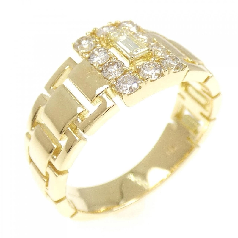 【Sản phẩm mới】Nhẫn kim cương K18YG 0.53CT 665810