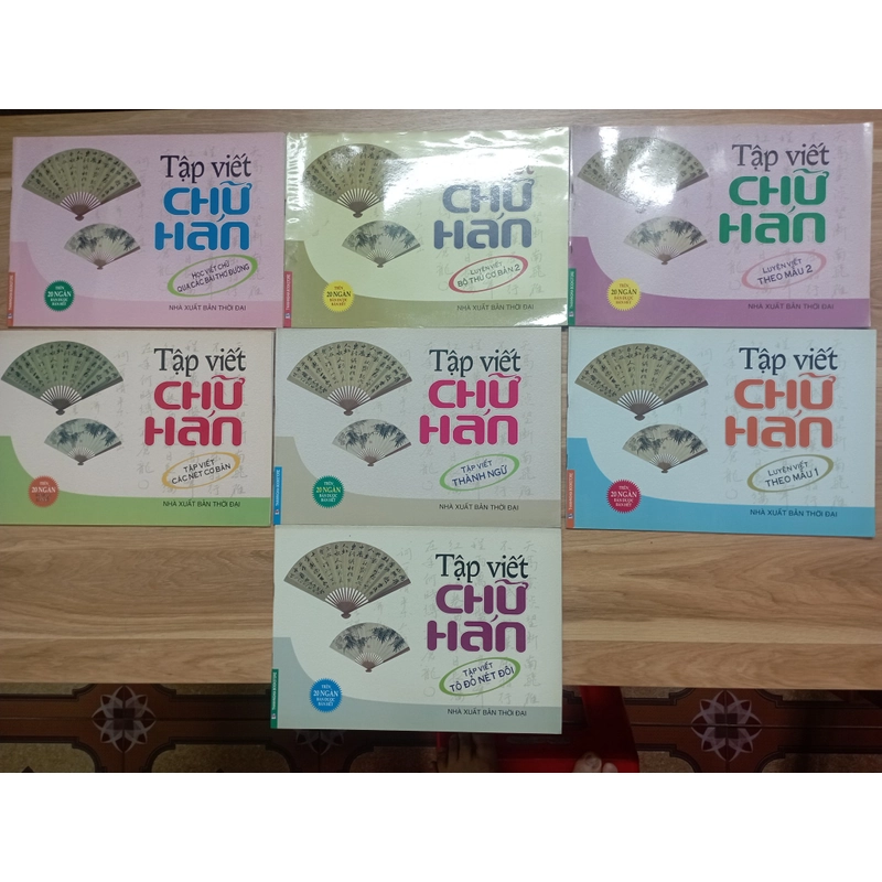 Tập viết chữ Hán (7 cuốn) 466204