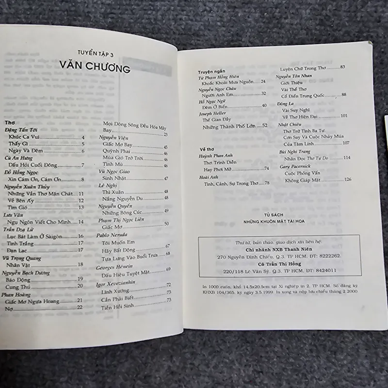 Tạp chí văn chương về thơ 1001283