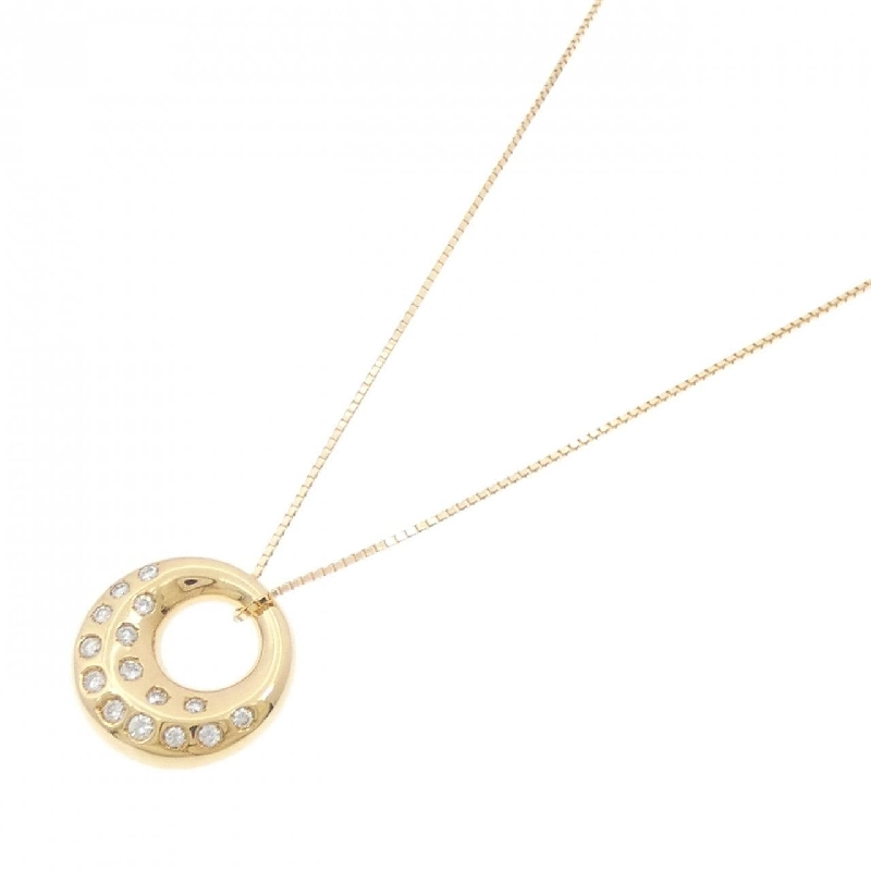 K18YG Dây chuyền kim cương 0.25CT - Hàng hiệu Chính hãng 861868