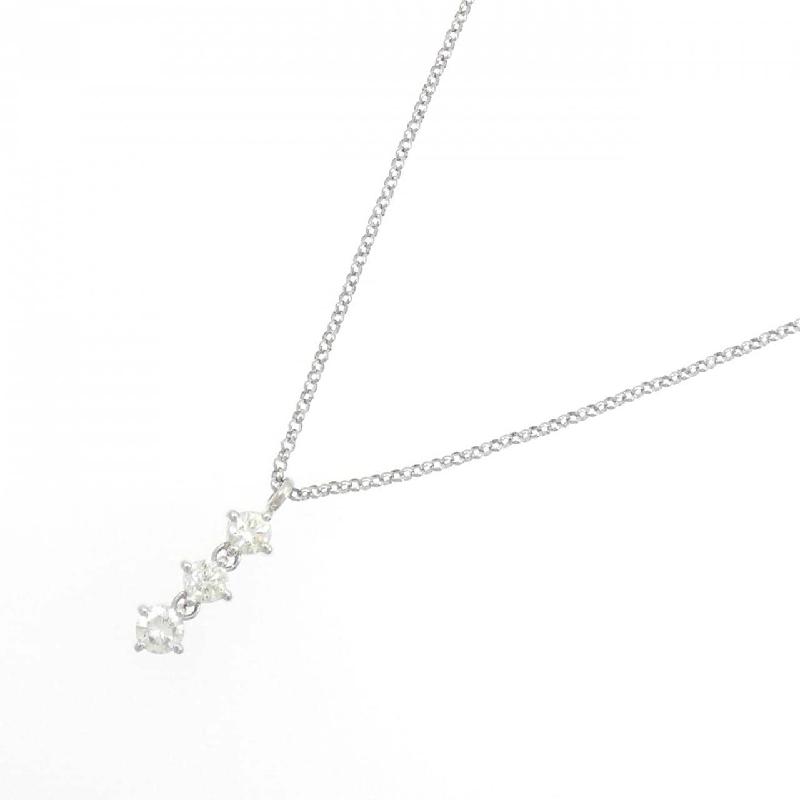 Dây chuyền kim cương ba viên PT900/PT850 0.523CT - Hàng hiệu Chính hãng 861112