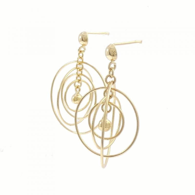 K18YG Bông tai - Hàng hiệu Authentic 871777