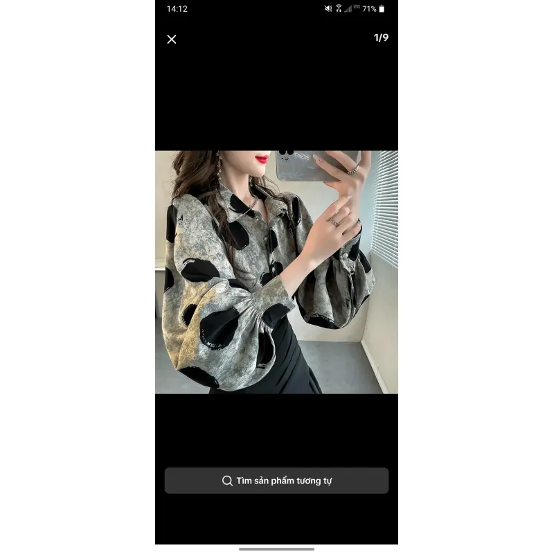 Áo sơ mi hàng Lucydress chính hãng 717524