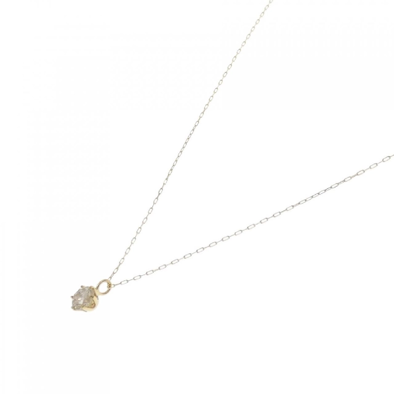 K18YG Solitaire Dây chuyền kim cương 0.27CT - Hàng hiệu Chính hãng 861244