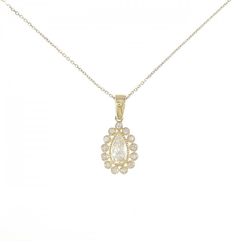 K18YG Dây chuyền kim cương 0.67CT - Hàng hiệu Chính hãng 863505