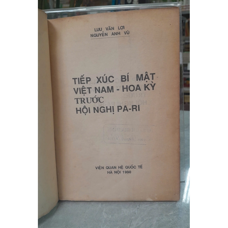 TIẾP XÚC BÍ MẬT VIỆT NAM  HOA KỲ TRƯỚC HỘI NGHỊ PARI 443609