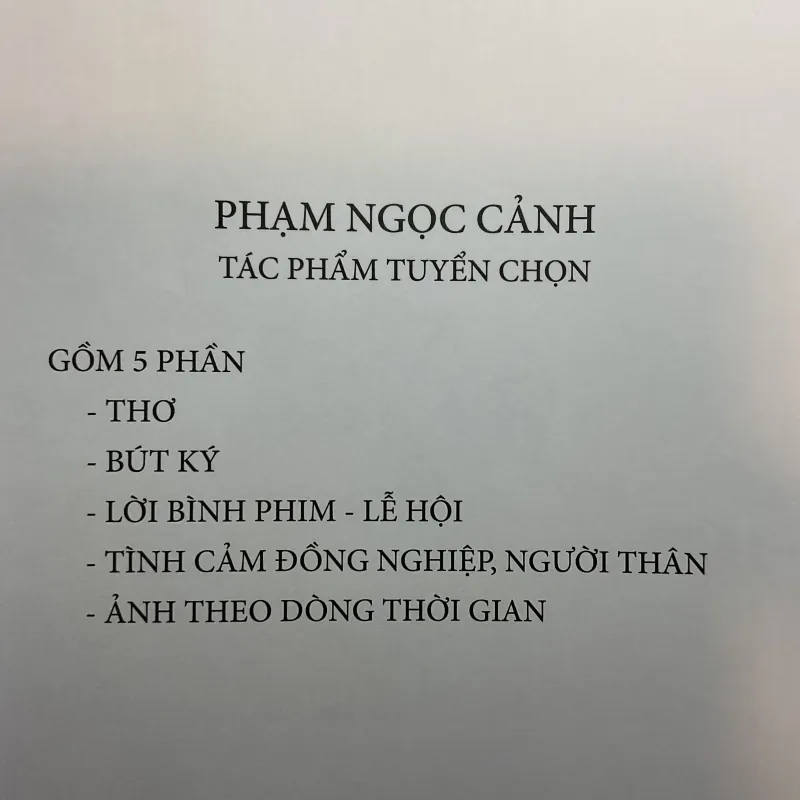 PHẠM NGỌC CẢNH - tác phẩm tuyển chọn 781709