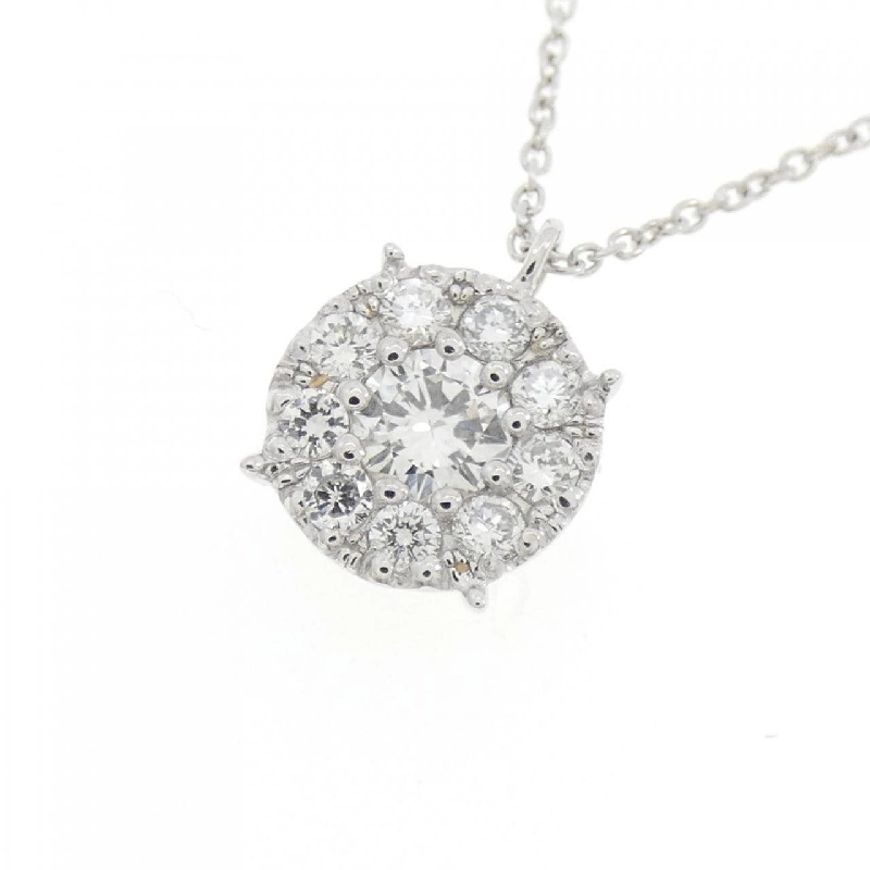 K18WG Dây chuyền kim cương 0.22CT - Hàng hiệu Chính hãng 864767