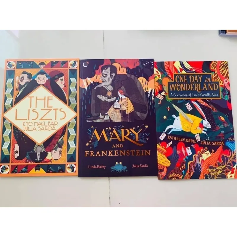 Sách - Combo 3 cuốn sách tranh của tác giả Júlia Sardà 734127