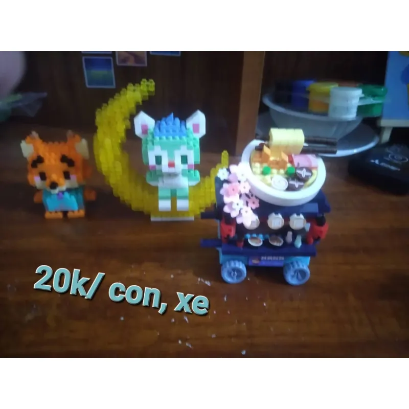 Gấu bông, len, nezuko, màu,lego đã lắp ráp,đồ chơi,tranh đính đá 1003743