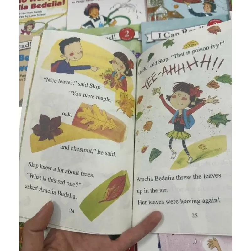Sách - I CAN READ AMELIA BEDELIA 28 cuốn kèm file nghe, dòng i can read level 2 rất hiếm 959920