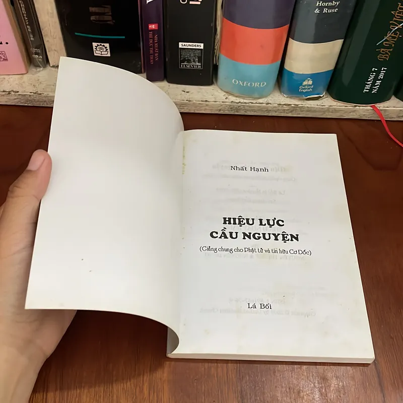 II Tựa sách: Hiệu Lực Cầu Nguyện - Nhất Hạnh - Lá Bối 472312