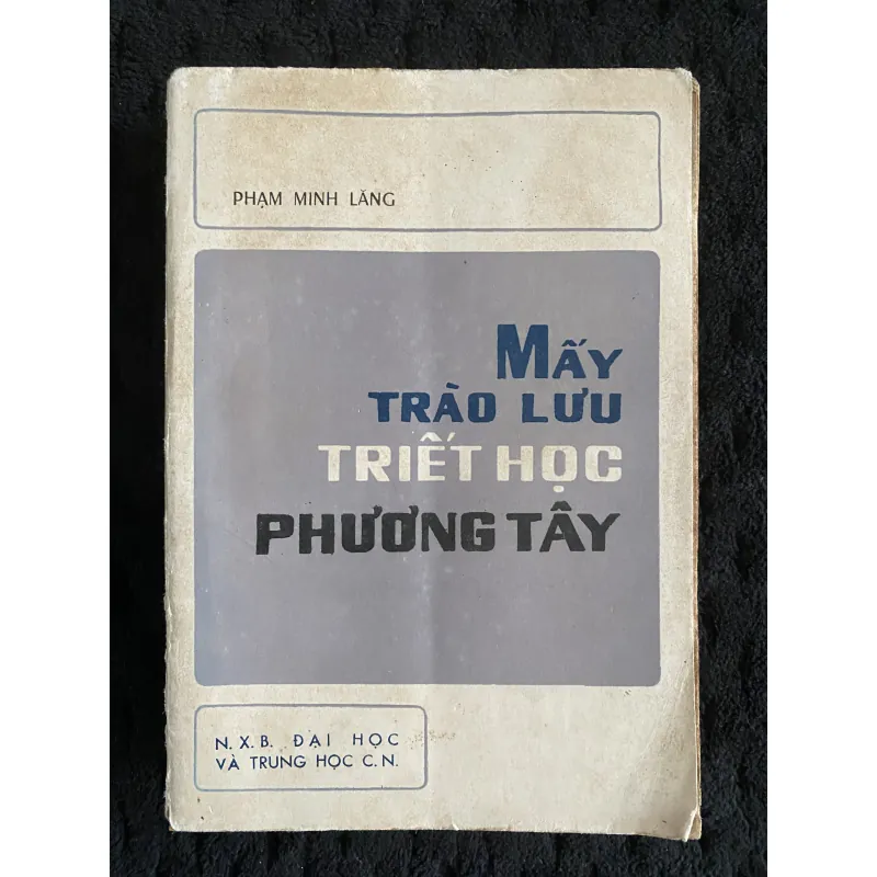 Mấy trào lưu triết học phương Tây- 1031464