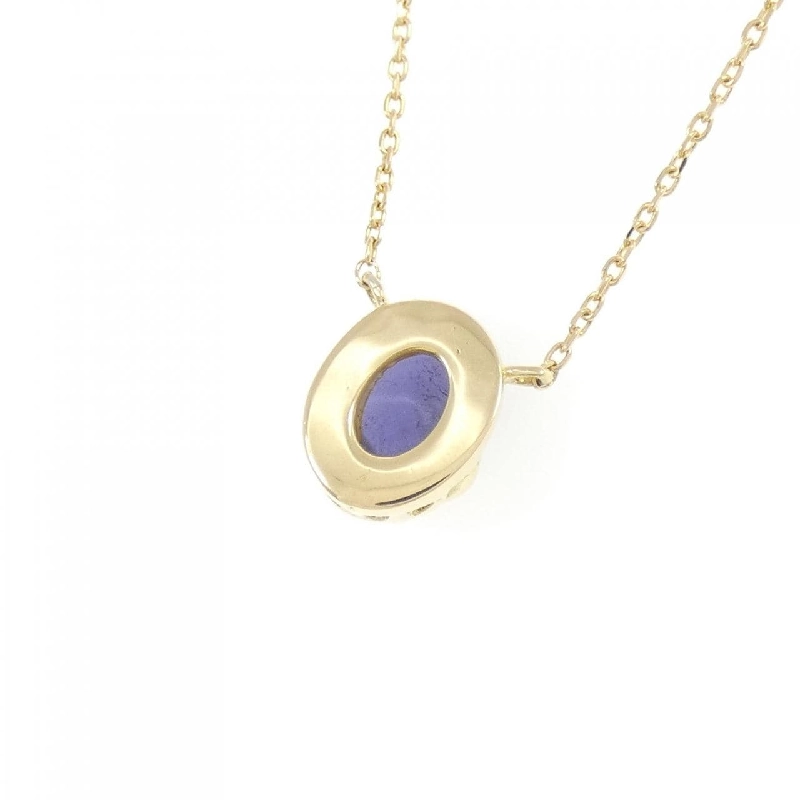 K18YG Đá Iolite Dây Chuyền - Hàng hiệu Chính hãng 858648