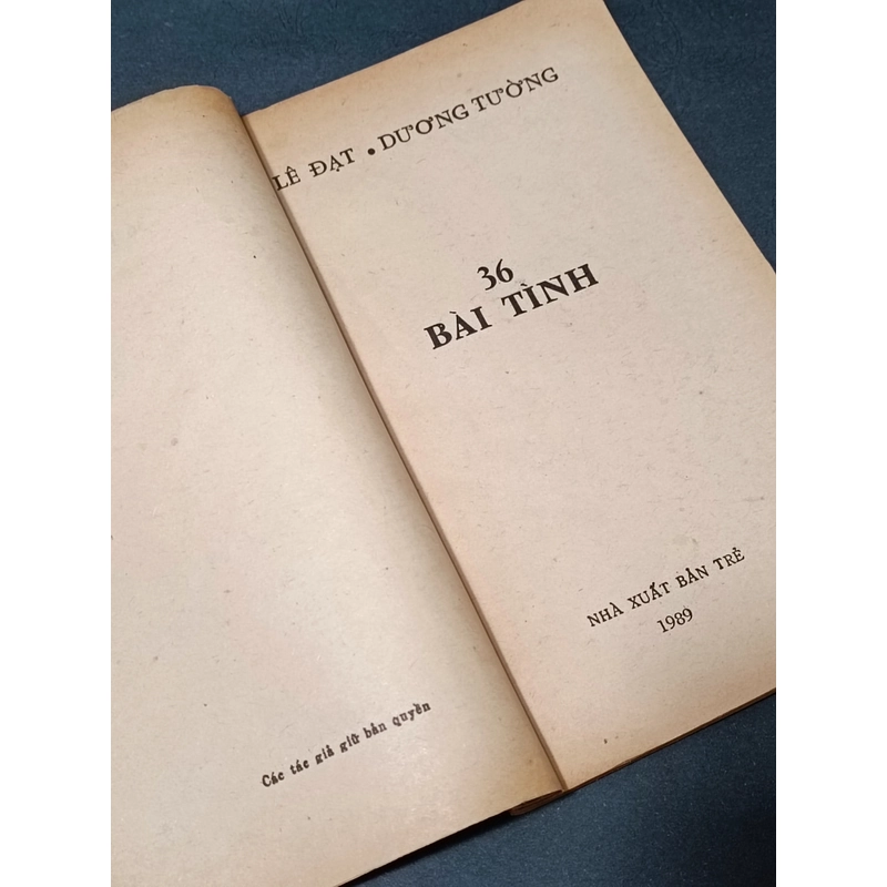 36 bài tình- Lê Đạt & Dương Tường 271390