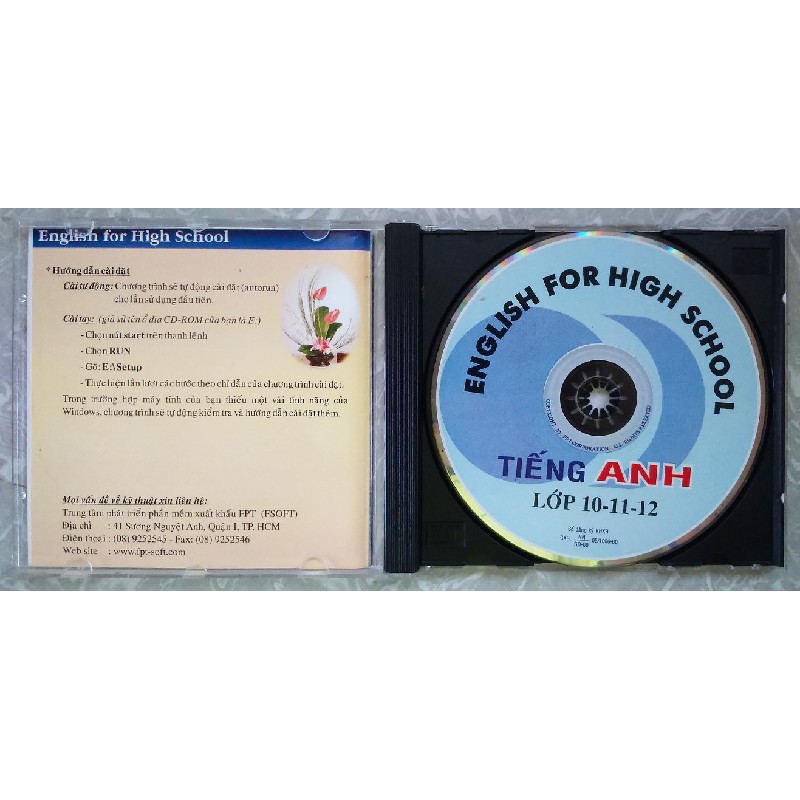 Đĩa CD Tiếng Anh lớp 10, 11, 12 xưa 12838