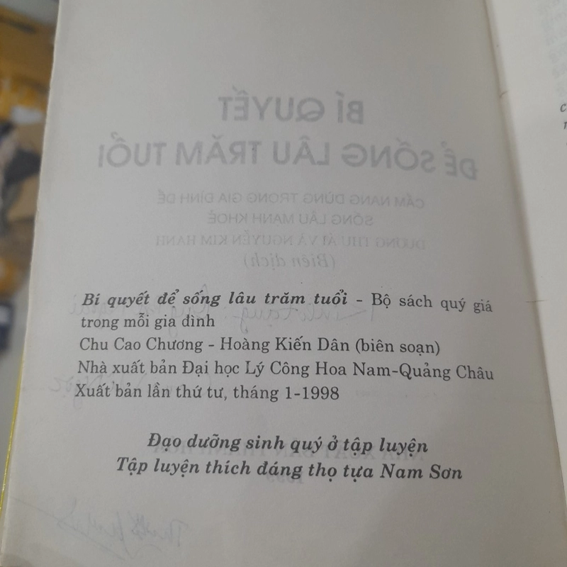 Bí quyết để SỐNG LÂU TRĂM TUỔI 524676