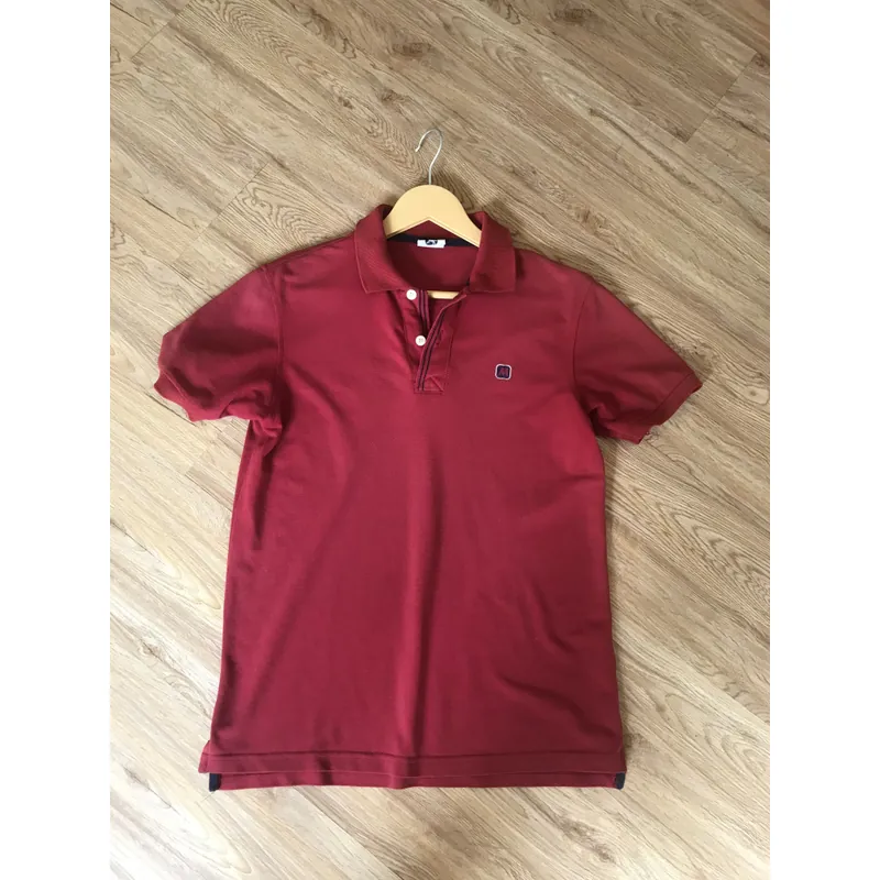 Áo thun nam màu đỏ đô 719543