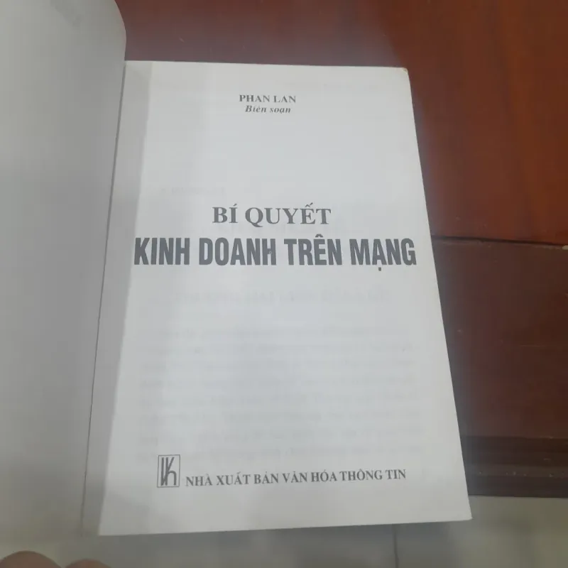 Bí quyết KINH DOANH TRÊN MẠNG 778699