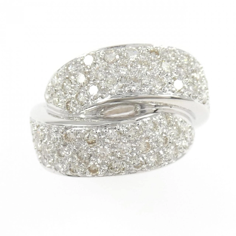 Nhẫn kim cương Pavé 750WG - Hàng hiệu Authentic 847283