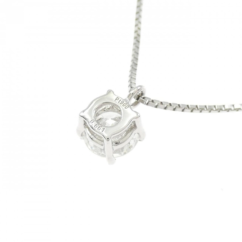 Dây chuyền kim cương PT900/PT850 0.661CT H SI1 Tốt - Hàng hiệu Chính hãng 874818