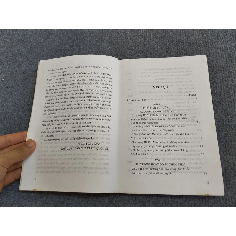 MẤY CẢM NHẬN VỀ VĂN HÓA 464392