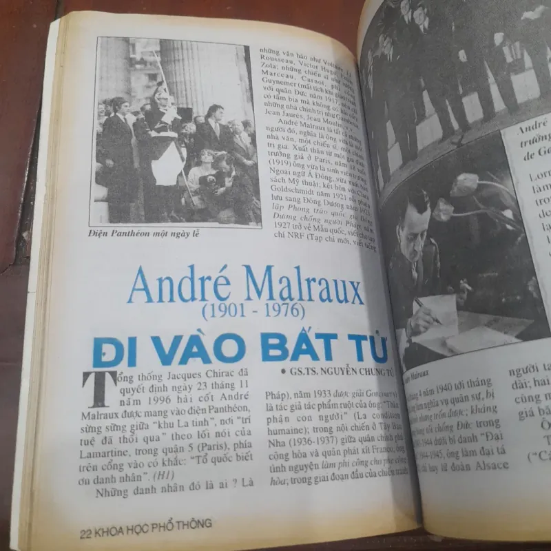 KHOA HỌC PHỔ THÔNG, phụ san số 349 tháng 12-1996 753687