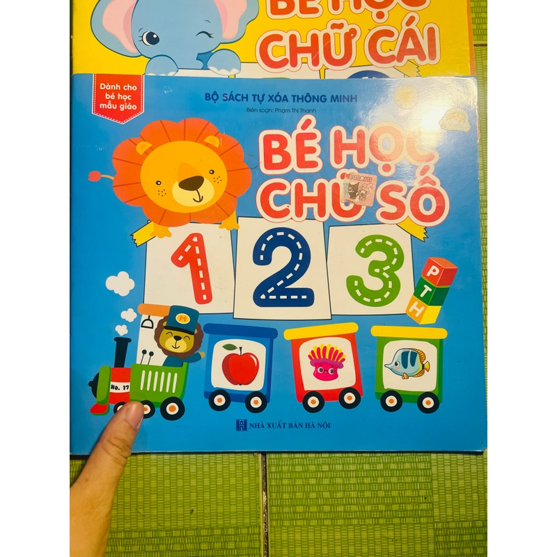 Sách tự xoá thông minh cho bé mẫu giáo _ tái sử dụng nhiều lần 546044