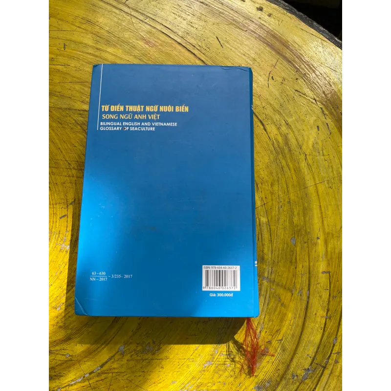 TỪ ĐIỂN THUẬT NGỮ NUÔI BIỂN SONG NGỮ ANH VIỆT- VŨ DŨNG TIẾN 730954