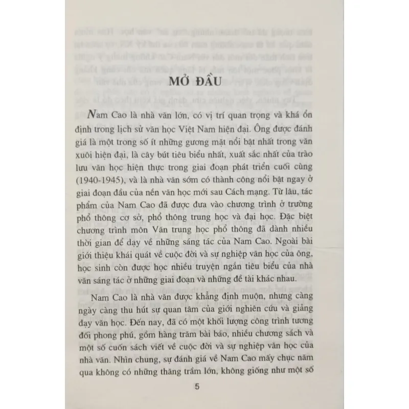 Nam Cao qua nửa thế kỷ (Hà Bình Trị) 700348