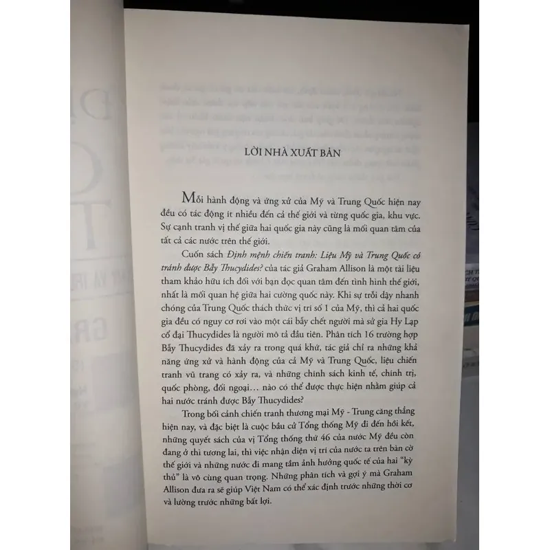 Định mệnh Chiến tranh - Liệu Mỹ và Trung Quốc có tránh được bẫy Thucydides? 630811