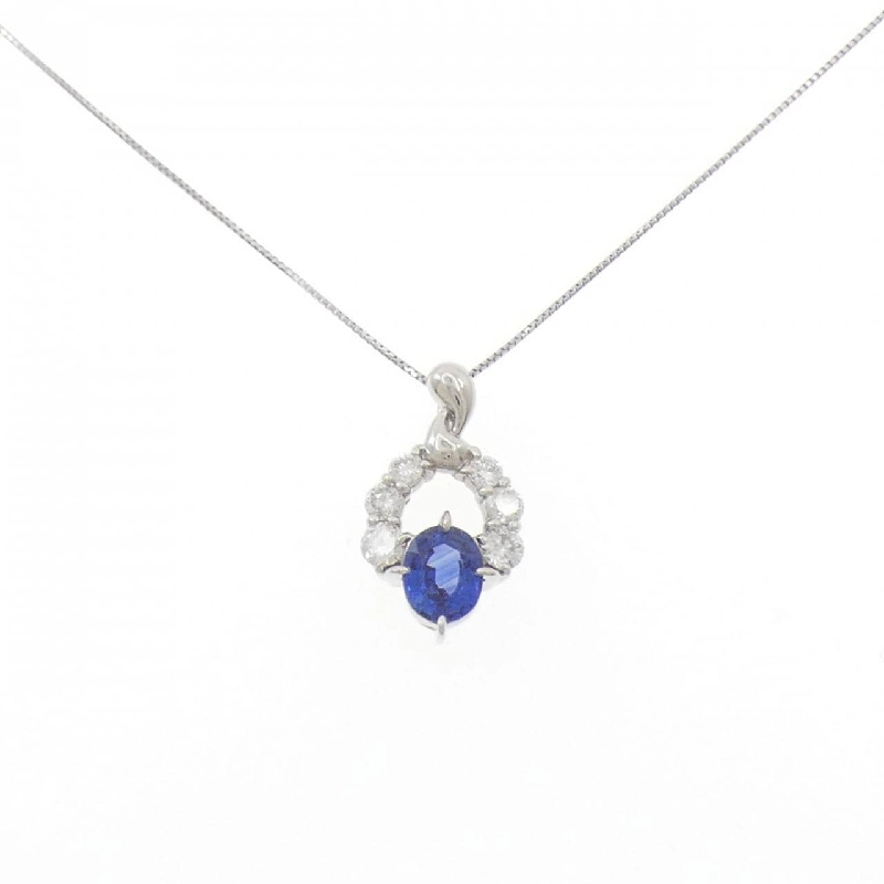 Dây chuyền Sapphire PT900/PT850 1.02CT - Hàng hiệu Chính hãng 859384