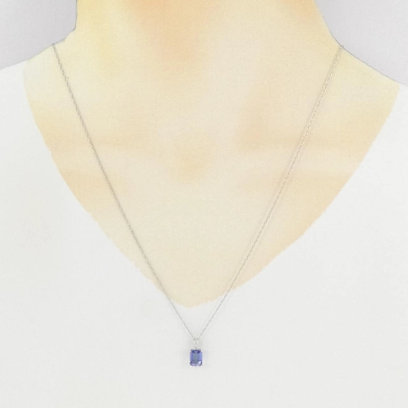 Dây chuyền Tanzanite PT950 1.00CT - Hàng hiệu Chính hãng 846745