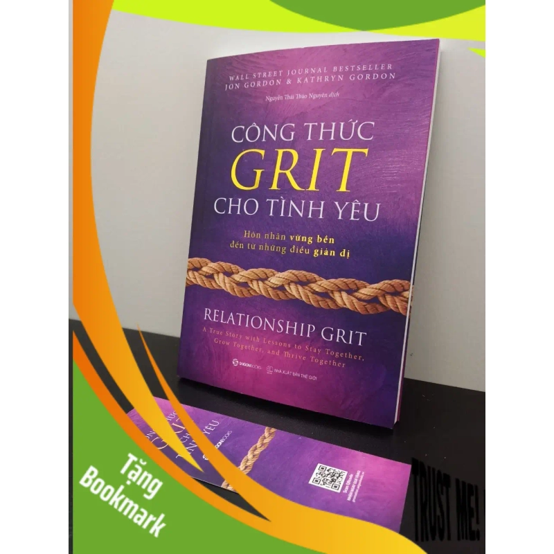 (TẶNG BOOKMARK) Công Thức GRIT Cho Tình Yêu Jon Gordon, Kathryn Gordon New 95% RBK.ASB2302 942051
