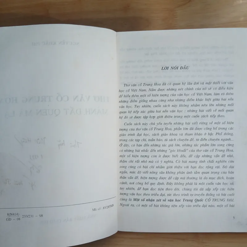 Thơ Văn Cổ Trung Hoa - Mảnh Đất Quen Mà Lạ (Nguyễn Khắc Phi) 789139