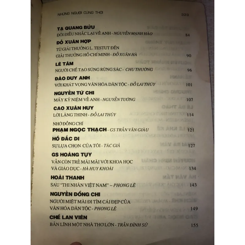 Những Người Cùng Thời - Nhiều Tác giả  935250